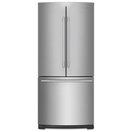 ENERGY STAR® 20 Cu. Ft. Contemporary Handle French Door Refrigerator